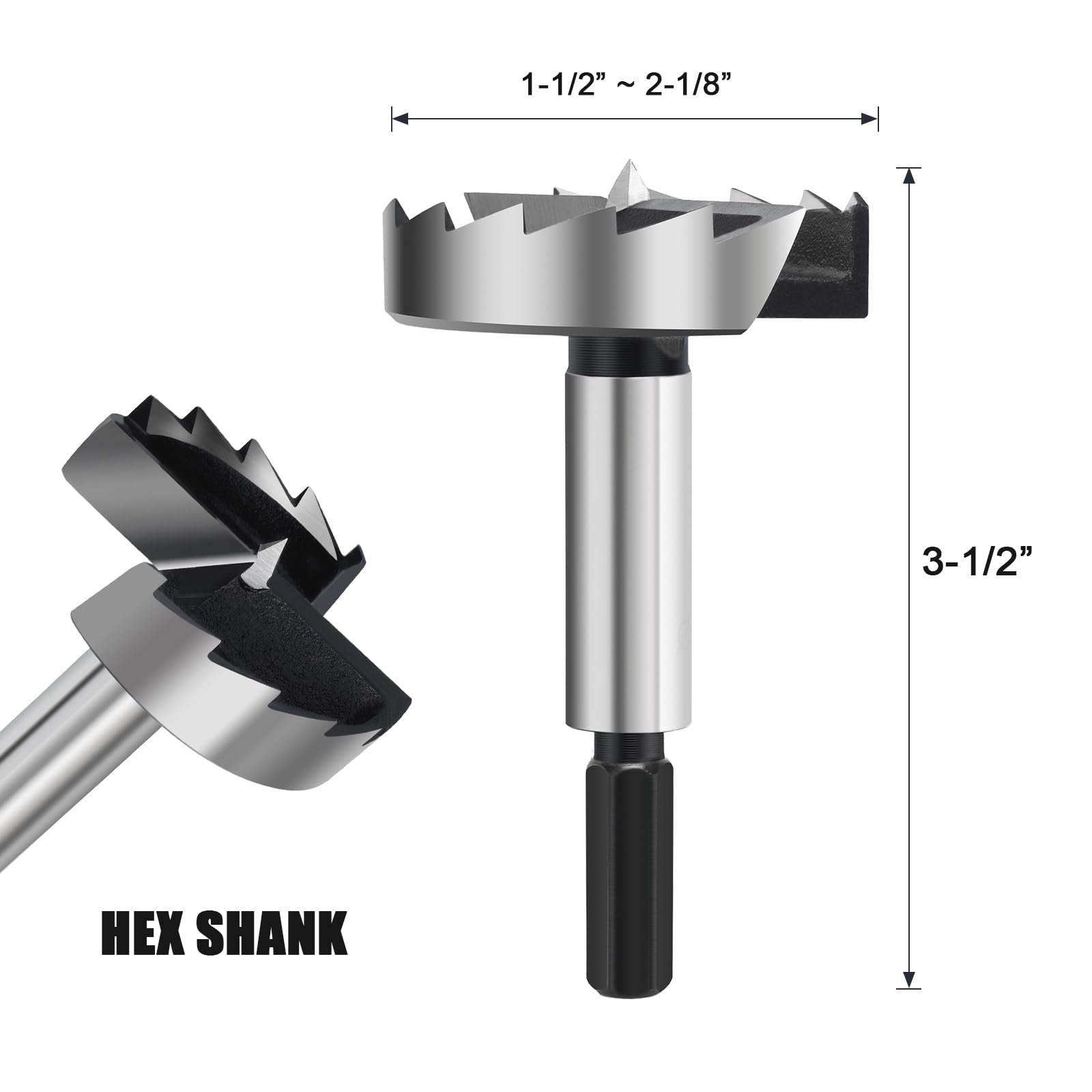 2" Forstner Drill Bit - Precision Woodworking -3 2" Forstner Drill Bit - Precision Woodworking -3