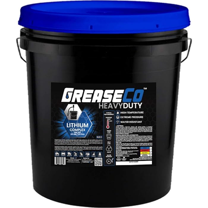 Buy Red and Tacky Lithium Grease Pail Wheel Bearing High Temp