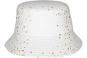 Gold Stars Scatt Bucket Hat - Unisex Sun Cap