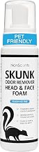 NonScents Skunk Odor Remover Head & Face Foam – Easily Eliminate Skunk Odor from Pets, Carpets, Clothing, Ready-to-Use for Dogs, Cats, Home, Carpet, Car, Clothes - Fragrance Free Freshener