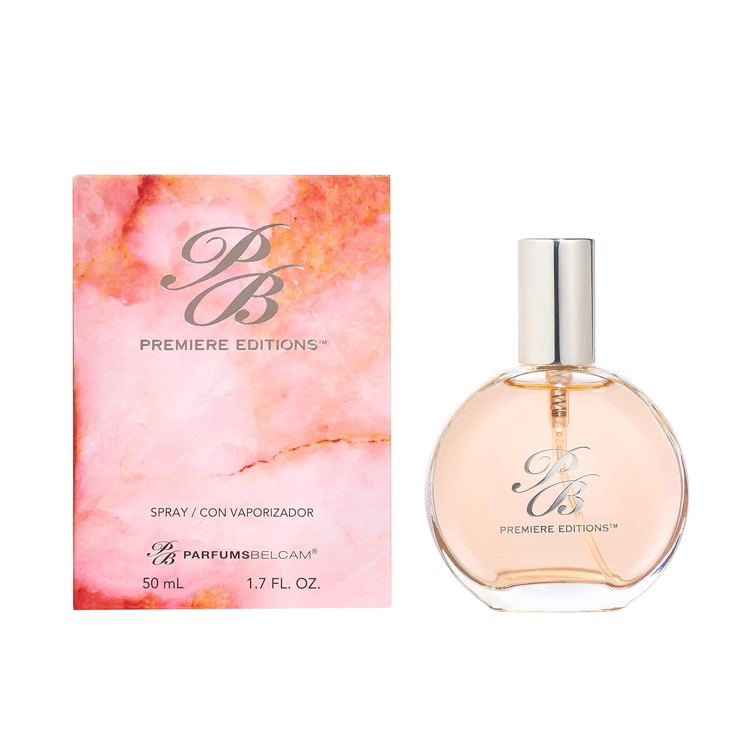 Eau De Parfum Spray, Floral & Amber Vanilla Scent for Women, Long Lasting, Sweet Vanilla Rose & Floral Marshmallow Fragrance, Best Women's Perfume, 1.7 fl oz