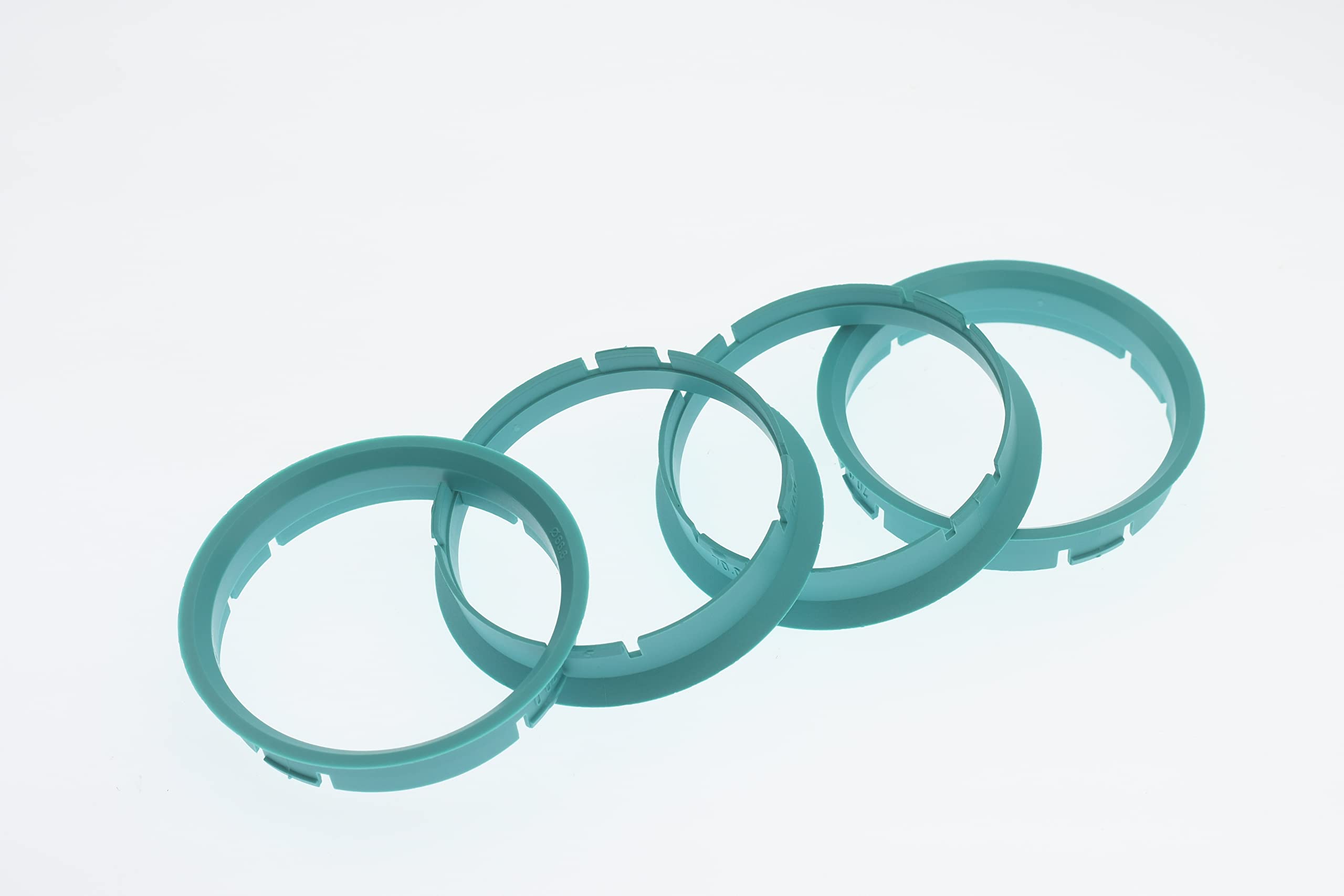 Anelli Centraggio Mozzo Auto 67.1 A 60.1mm - Set Da 4 In Lega Alluminio