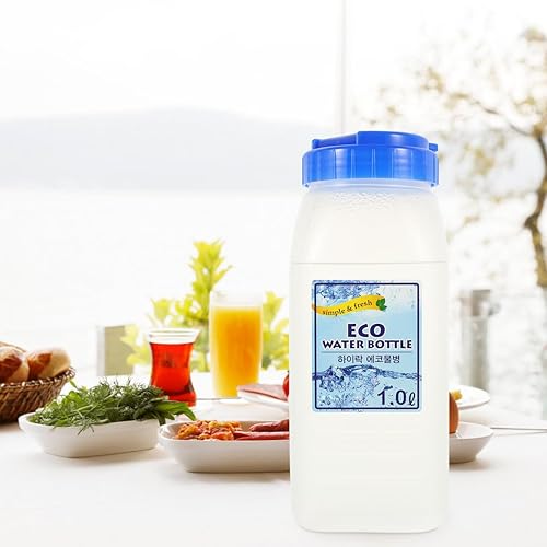 Miniatura 6 de Healvian Jarra de agua fría de estilo coreano, jarra de limonada, teteras de té, recipientes de vidrio, jarra de agua enorme, jarra de agua grande