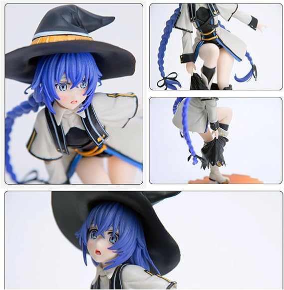 Mushoku Tensei Roxy Migurdia Figure 1/7 PVC Figure | Mushoku Tensei Anime Roxy Migurdia Figure 1/7 Scale Jobless Reincarnation PVC Figure 7.8IN