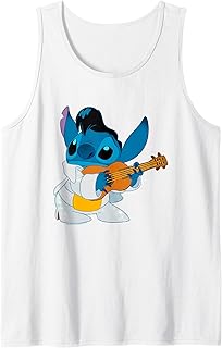 Lilo & Stitch Iconic Elvis Stitch Ready To Play Logo Camiseta sin Mangas