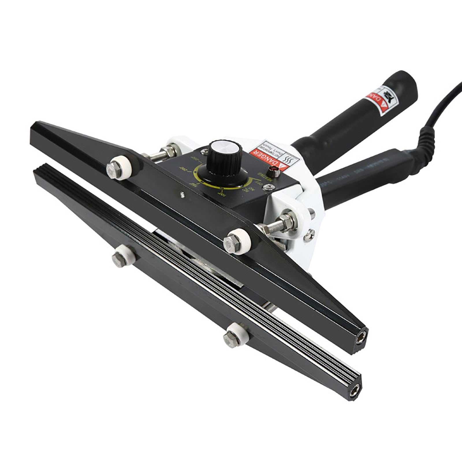 Sigillatrice Portatile per Sacchetti di plastica, Pinza Portatile per sigillare con Piastra riscaldante in Teflon, Temperatura Regolabile da 0 a 300° e Larghezza di Saldatura 10/15 mm, Sigil(