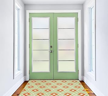 DIFIT Pencere folyosu, UV ışınlarına karşı buzlu cam folyosu, görüş engelleyici folyo, pencere, çıkarılabilir, kendinden yapışkanlı folyo, pencere folyosu, opak, tekrar kullanılabilir folyo, pencere,