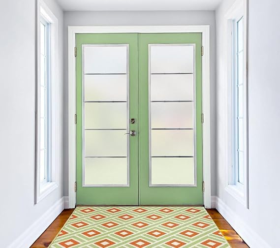 DIFIT Pencere folyosu, UV ışınlarına karşı buzlu cam folyosu, görüş engelleyici folyo, pencere, çıkarılabilir, kendinden yapışkanlı folyo, pencere folyosu, opak, tekrar kullanılabilir folyo, pencere,