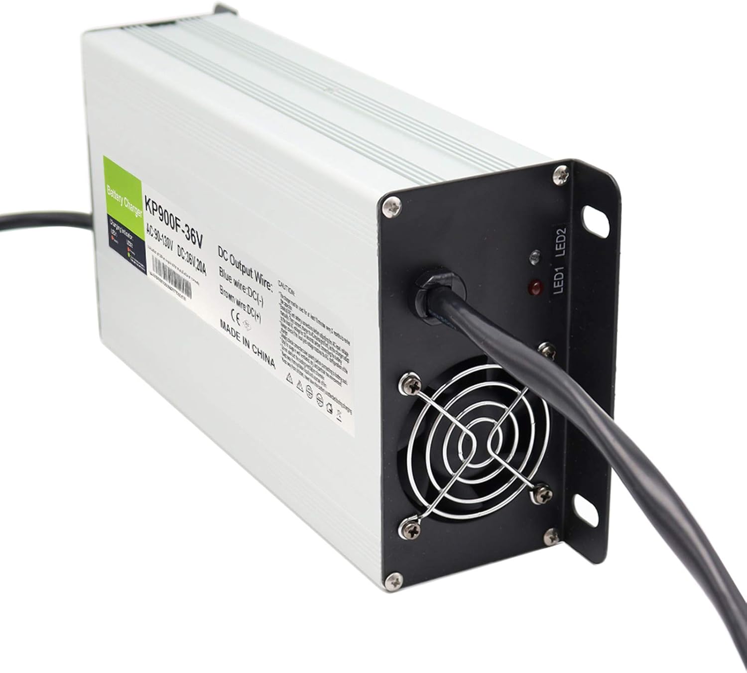 Golf Cart Battery Charger 36V 20A for EZGO EZ-GO TXT 36 Volt Golf Cart Battery D-Plug/powerwise Plug