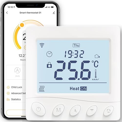 Thermostat Connecté WiFi Chauffage au Sol Électrique MOES