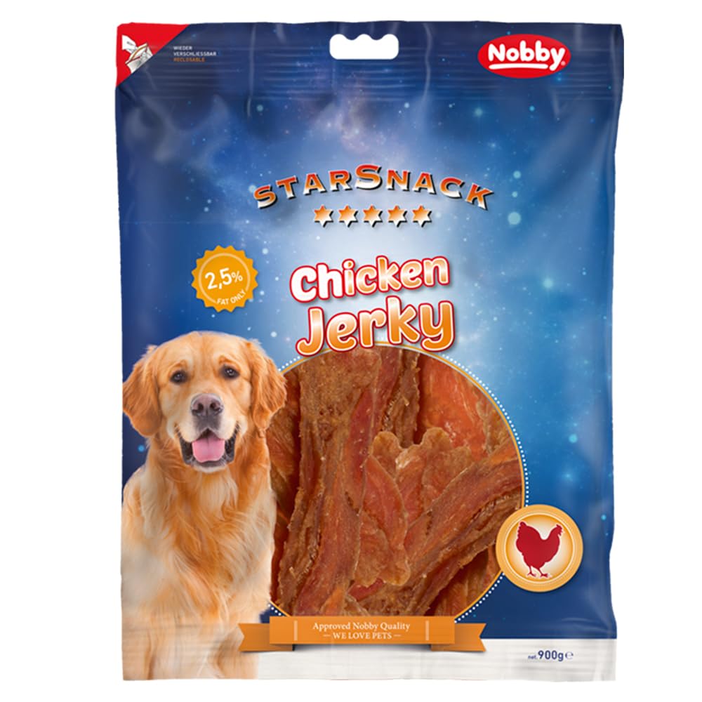 Nobby StarSnack Jerky Pollo Jerky Aprox. 900 g