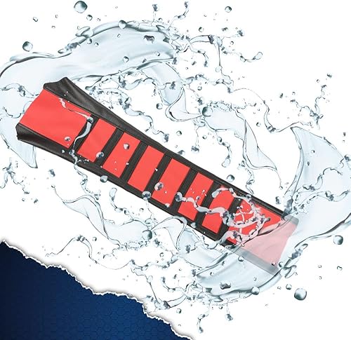 Miniatura 2 de CHEDA Funda de asiento suave de repuesto compatible con Honda CR125R CR250R CR500R CR80R CRF100F CRF125F CRF150F (rojo)