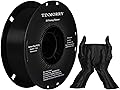 TINMORRY PETG Filament 1.75mm Carbon Fiber 3D Printing Materials for FDM 3D Printer 1kg Spool Black