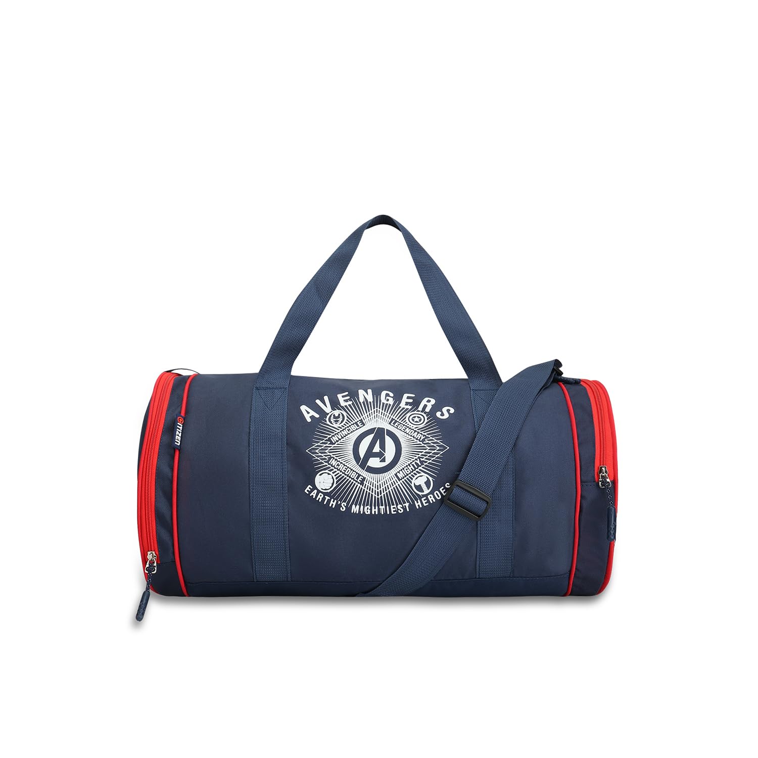 Marvel Avengers Gym Duffle Bag | 35L Spacious Gym & Travel Bag for Men | Durable Fabric, Shoe Pocket, Adjustable Strap | Blue (50 x 27 x 27 cm)-image-41