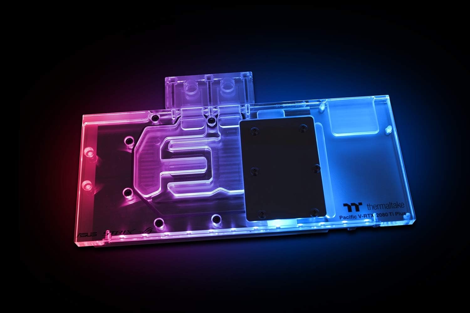 Buy 2 get 3 Thermaltake CL-W247-CU00SW-A Pacific V-RTX 2080Ti Plus 16.8 Million Colours LED/LCS Fan - Black Limited Stock Thermaltake CL-W247-CU00SW-A Pacific V-RTX 2080Ti Plus 16.8 Million Colours LED/LCS Fan - Black