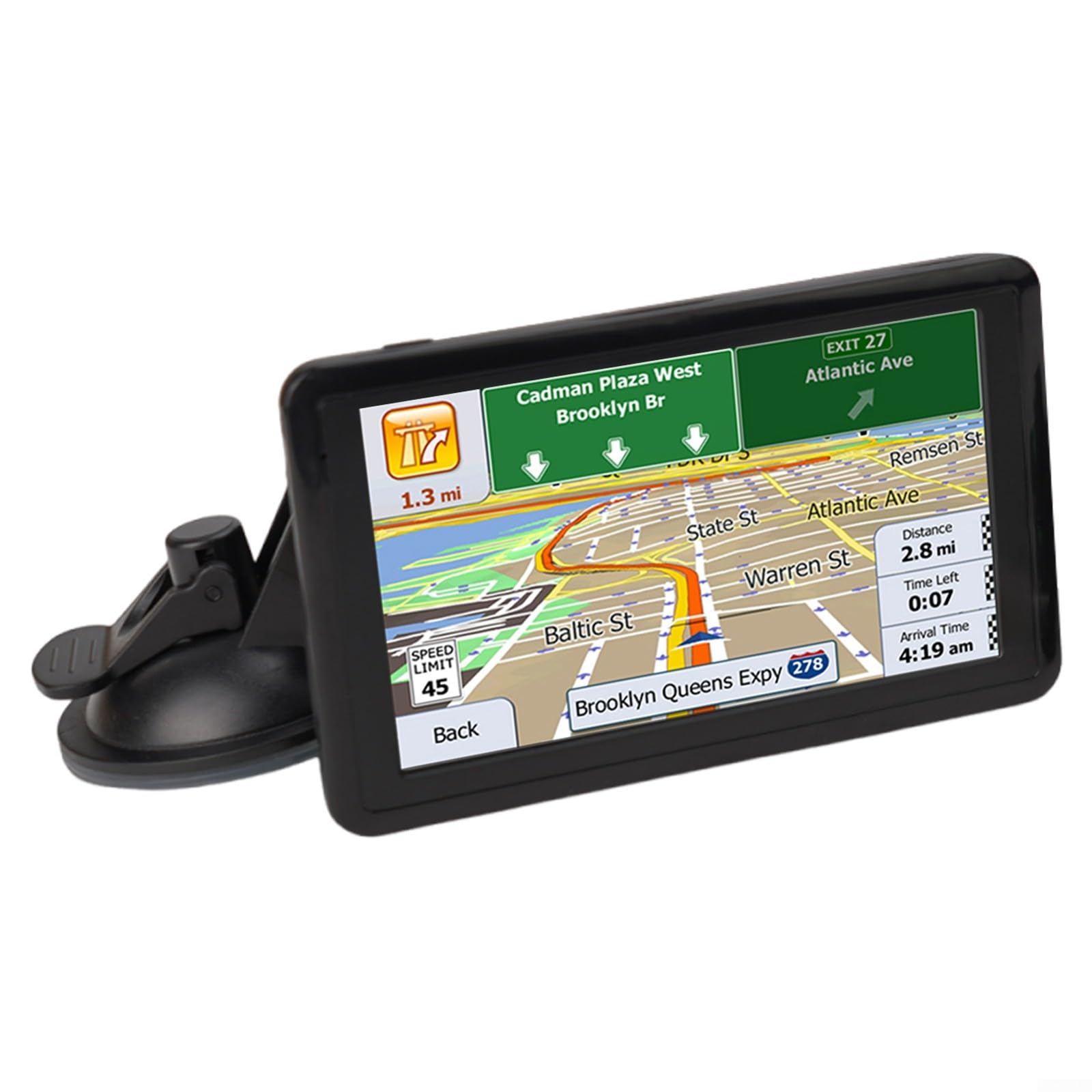 Innovadora unidad GPS portátil con una interfaz fácil de usar perfecta para las necesidades de conducción (África)