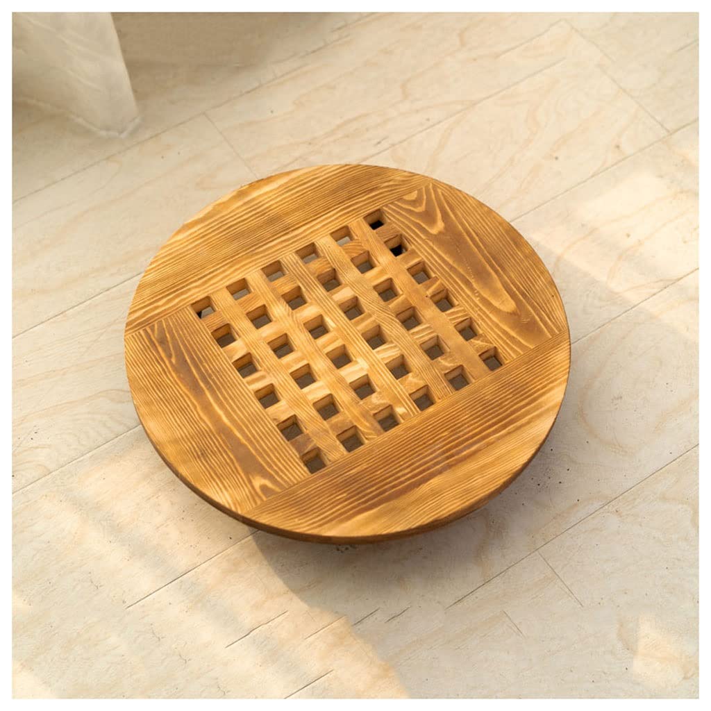 CXVHsertWR rolling plant caddy, Plant Saucers for Outdoors Caddy Round Sturdy Flower Pot Base(A,30cm)