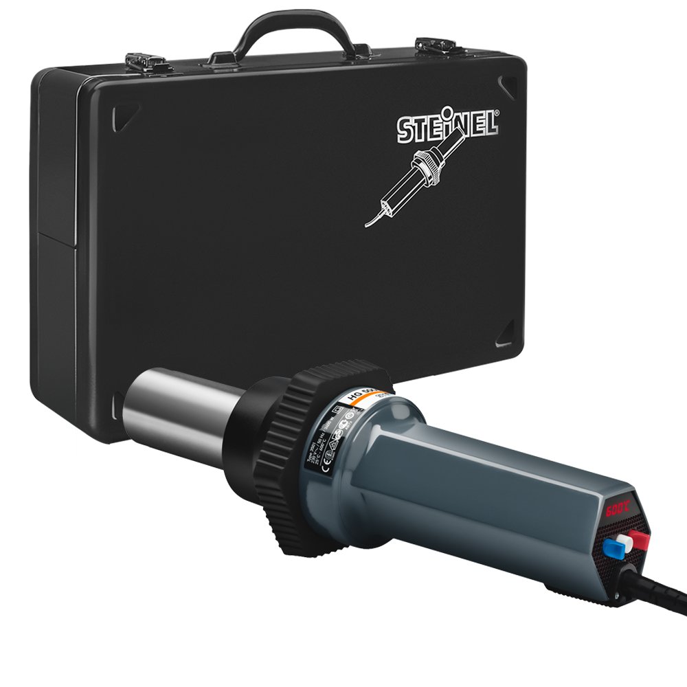 Steinel HG 5000 E Case - a powerful 230 V heat gun with 28 cfm hot air output