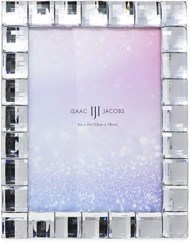 Miniatura 2 de Isaac Jacobs International IJI - Marco de fotos, transparente, otro, Transparente, 5x7
