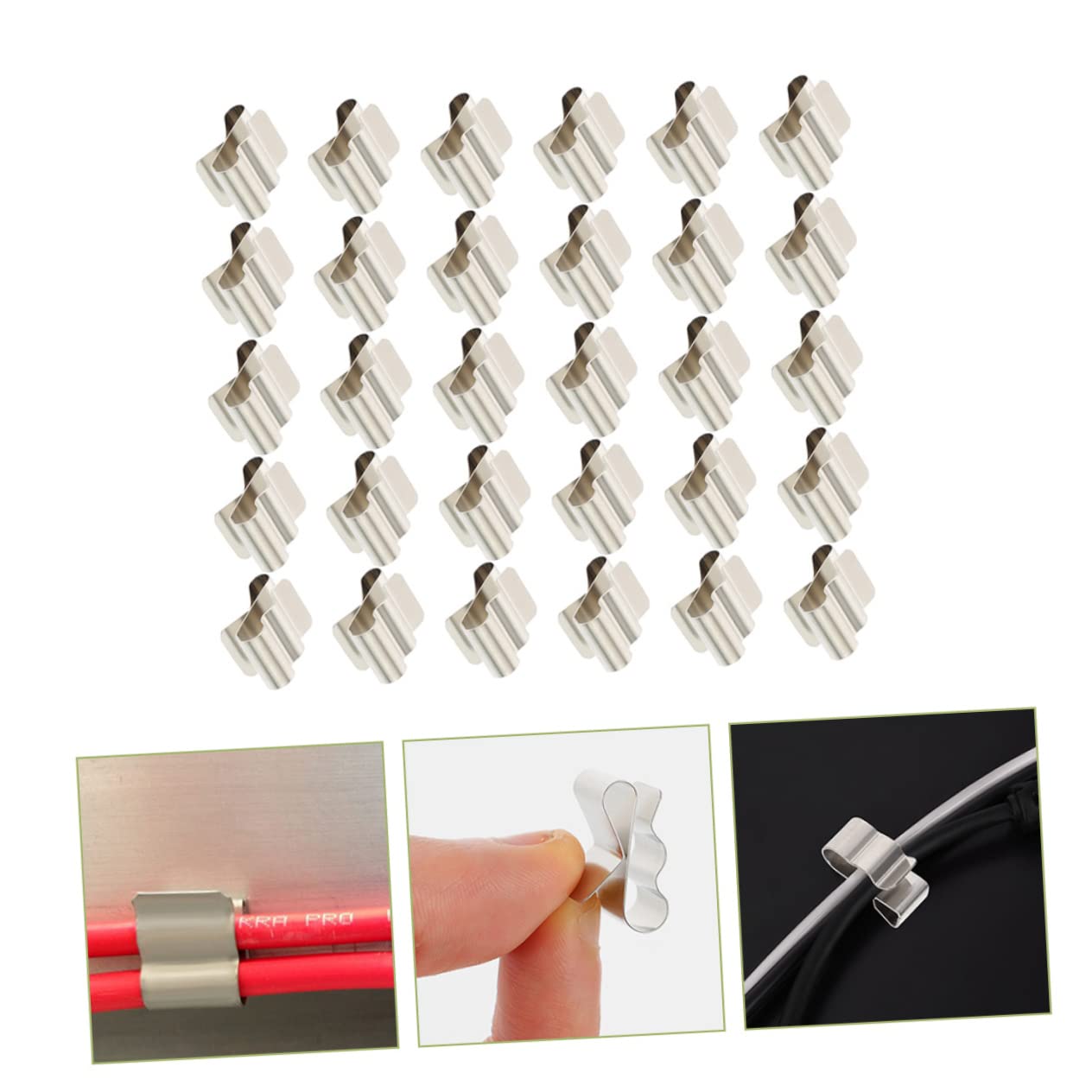 Cable Clamp, Nylon, 11/16 In, PK25