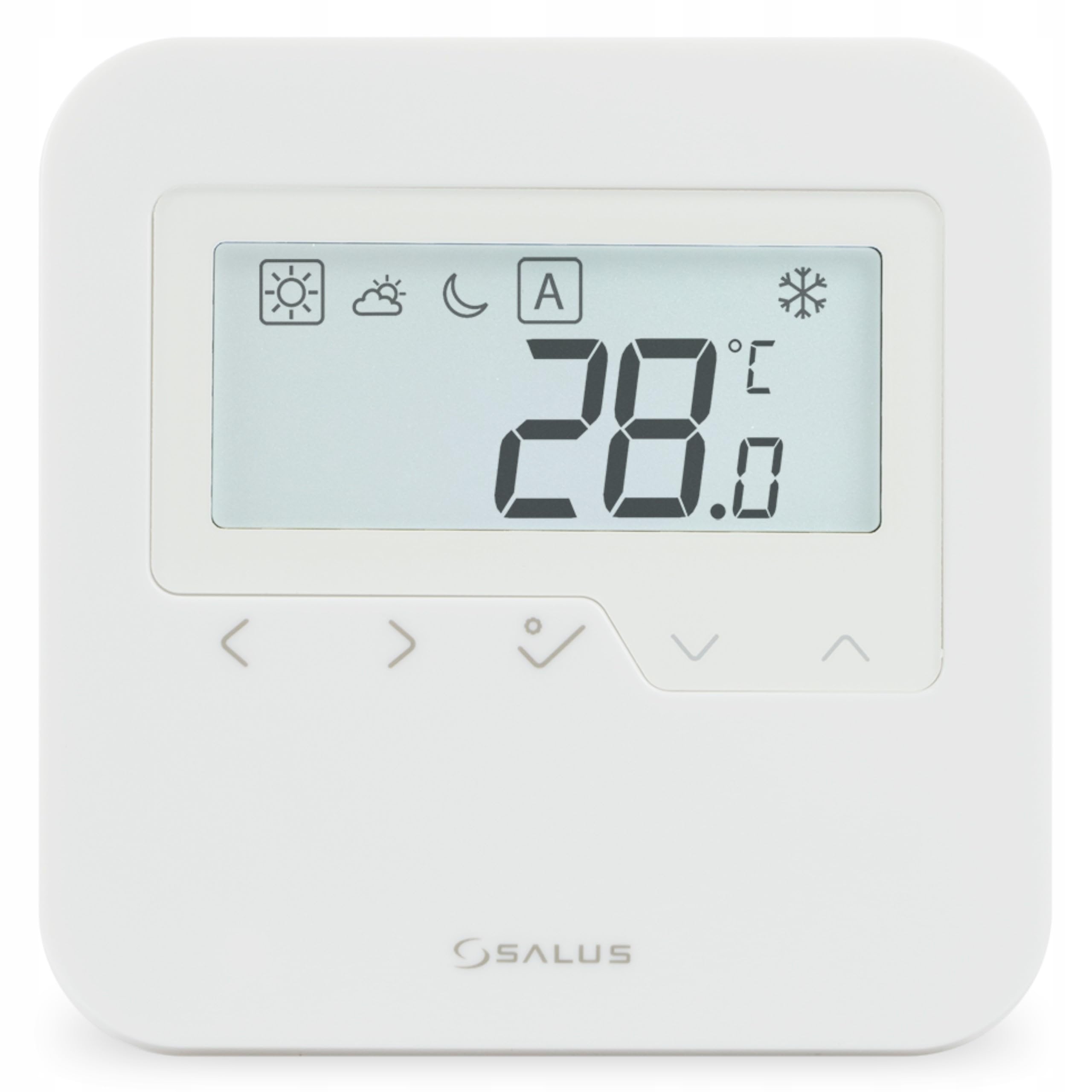 SALUS 117300 Steuerungen und Temperaturregler, Weiß