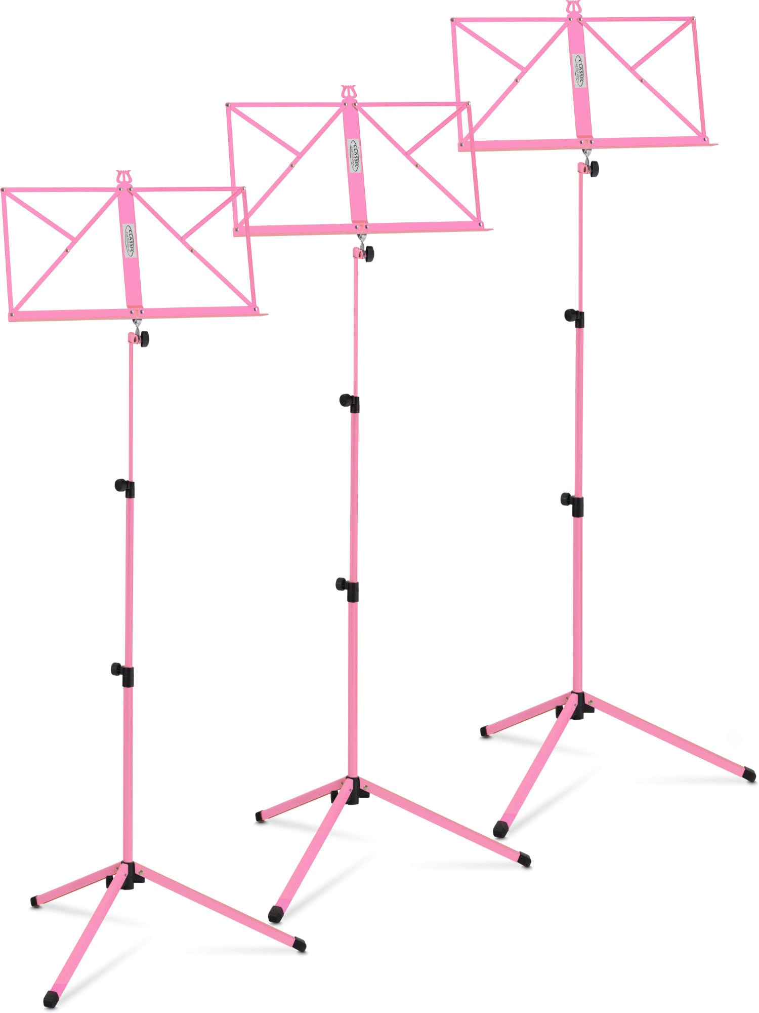 Set 3x Classic Cantabile leggìo Medium Rosa