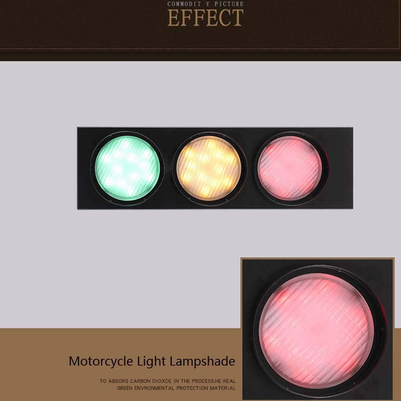 ANKBOY Traffic Light Wall Decor LED Dimmable Traffic Lamp with Remote