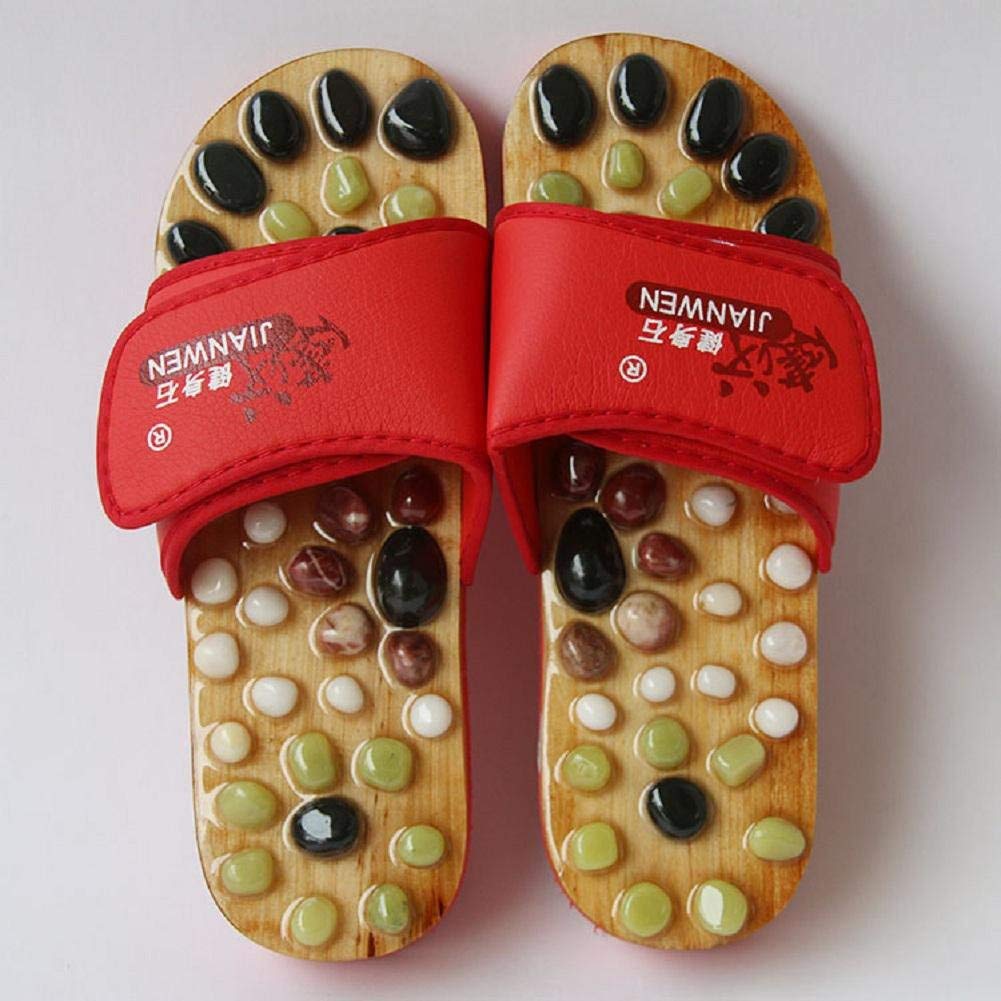 Chaussures de massage MU cailloux pour la relaxation à la maison