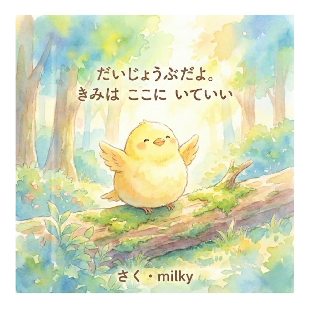 だいじょうぶだよ。きみはここにいていい