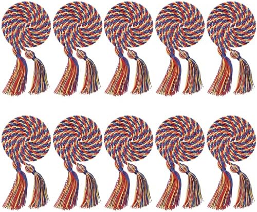 Amazon.com: Gradwow 10 Pack Graduation Honor Cords, Bulk Multi Color ...