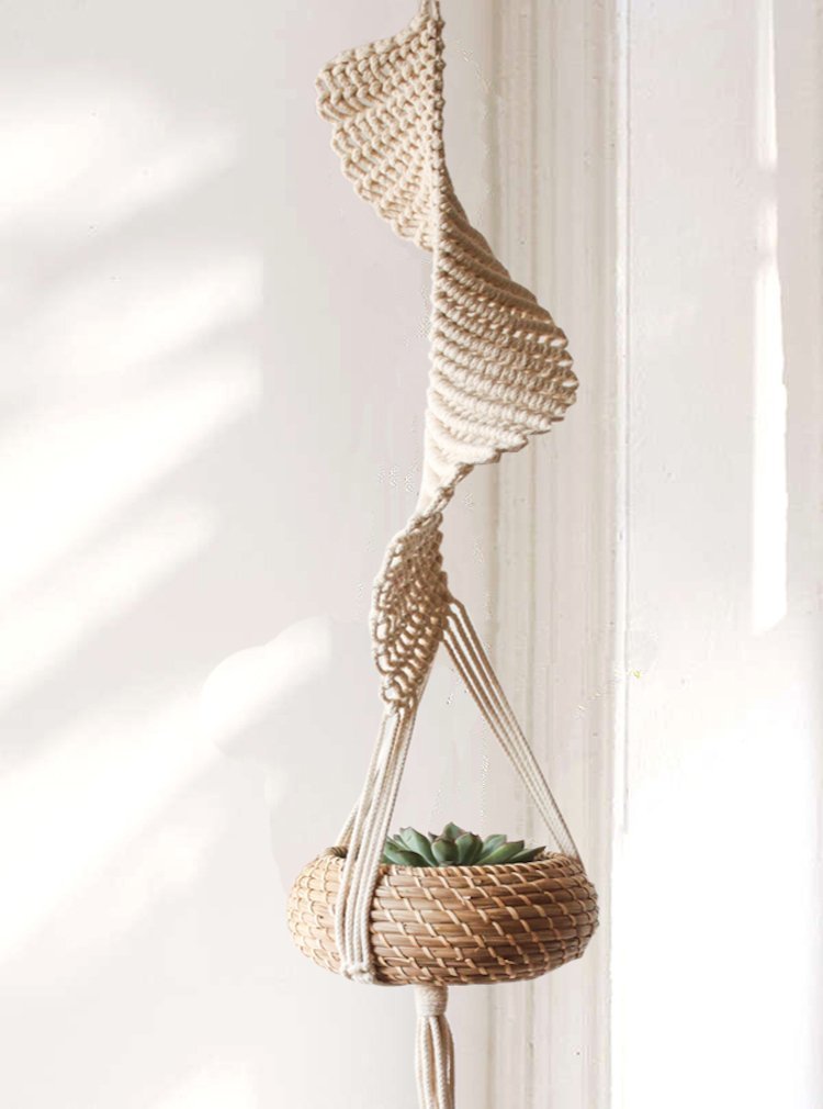 See full amazon price history chart for Flber Cotton Macrame Hanging Rope Planter Basket, Ivory, Length -37L, 1 Piece Flber Cotton Macrame Hanging Rope Planter Basket, Ivory, Length -37L, 1 Piece (B075QF4TVS) Amazon Price History, Amazon Price Tracker