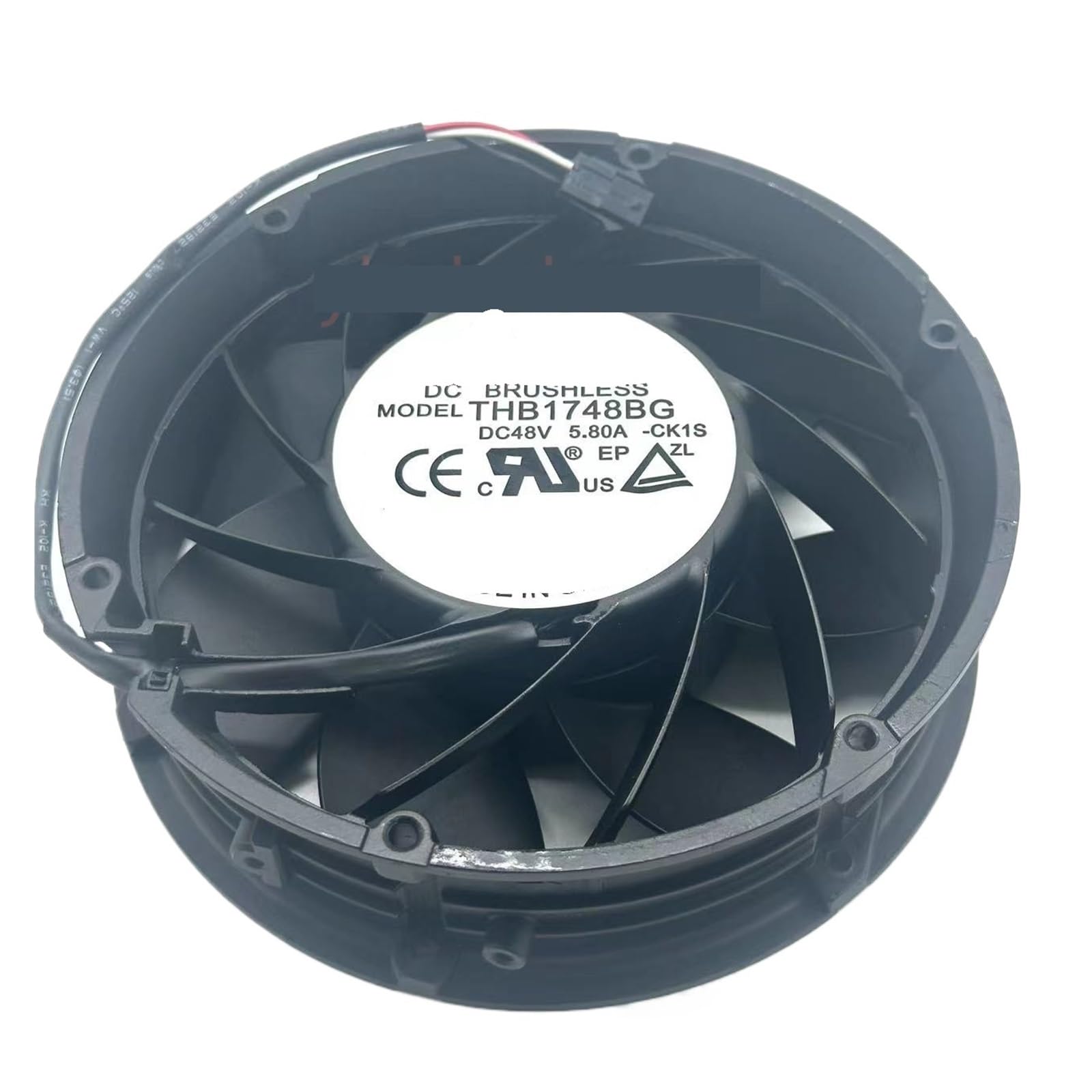 YMUGUEGH THB1748BG CK1S DC 48V 5.8A 172x172x51mm 3-Wire Server Cooling Fan