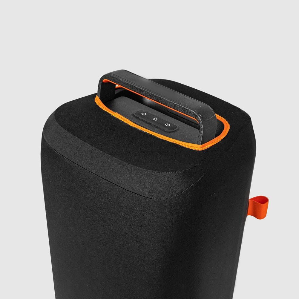Lautsprecherabdeckung Schutzhülle Staubschutz für JBL PartyBox 110 120 mit Mikrofonständer Halter Schwarz