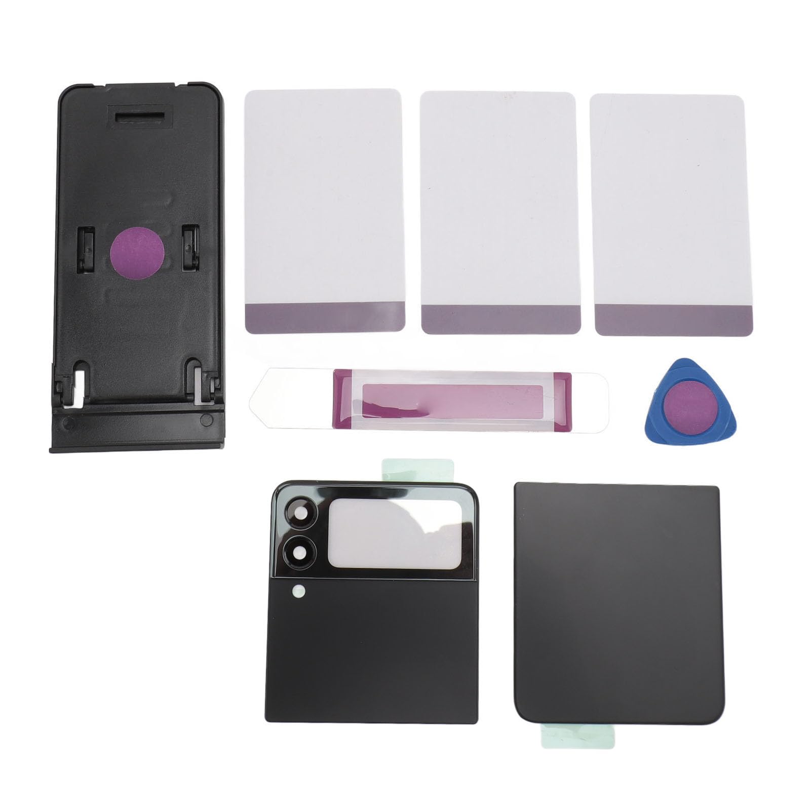 Fundas Traseras Tipo Tapa Abatible para Z Flip 3, con Cinta