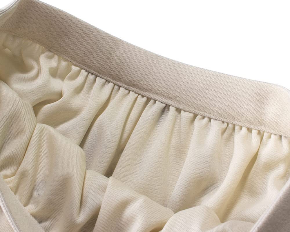 Faldas Mujer Reino Unido,Falda De Tul con Flores Flocadas Faldas Plisadas Elegantes para Mujer Cintura Elástica Falda Midi Negra De Invierno Faldas De Talle Alt(Apricot)