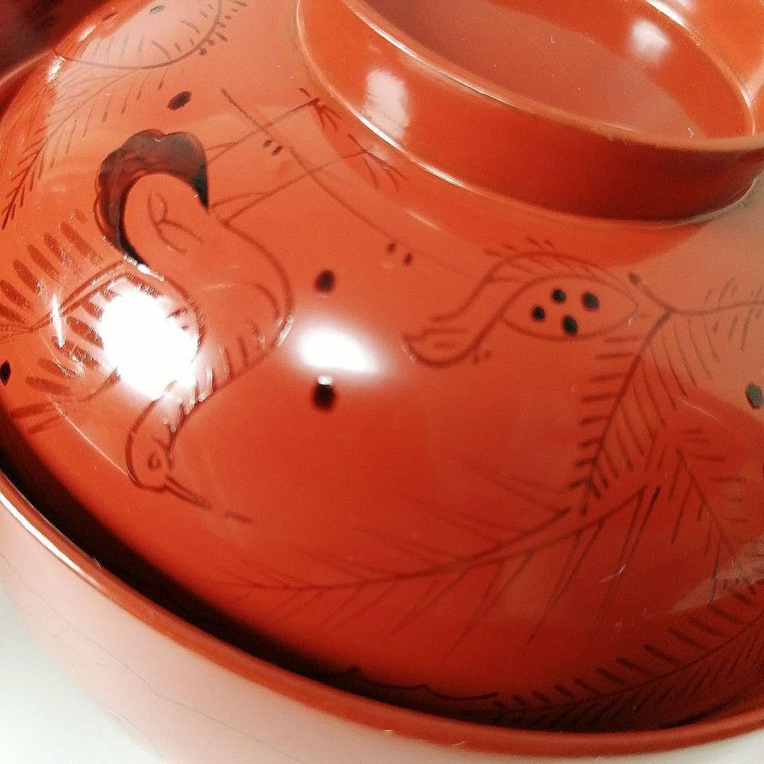 輪島塗 吸物椀 10客 蓋碗 漆芸 漆器 共箱入 <1117z漆芸・漆器> 輪島塗