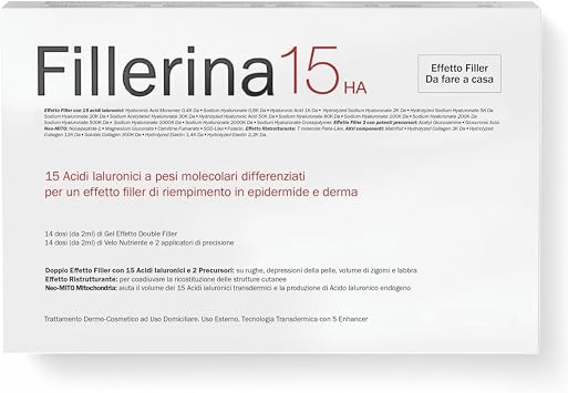 Fillerina 15HA Intensive Face Treatment Lifting Filler Effect Anti-Wrinkle Grade 3