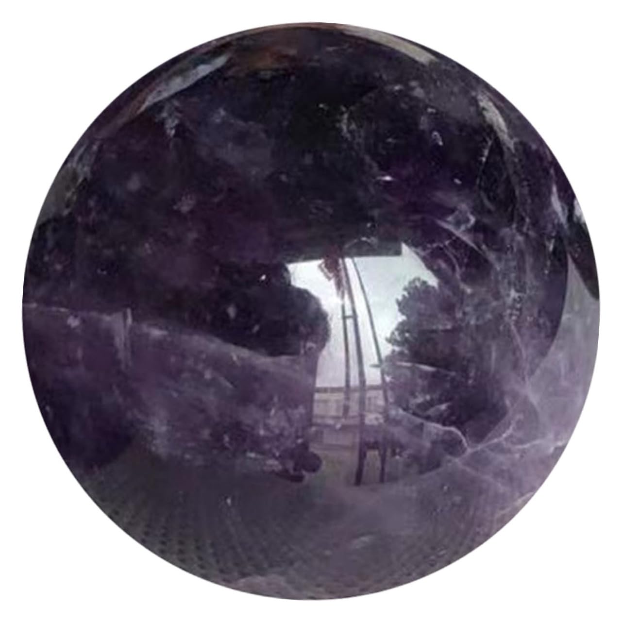 DECHOUS 3pezzi Palla di Cristallo Decorativa per Ufficio e Casa Sfera di Cristallo Naturale Ornamento Leggero e Portatile per Decorazioni Chic e Regali Speciali