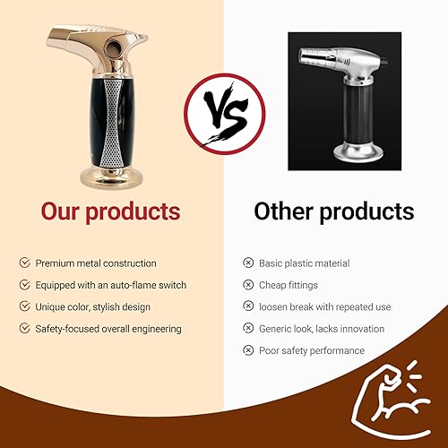 Miniatura 6 de Kit de ahumador de cóctel con troch y caja de madera de lujo y chips de madera de 8 sabores, regalos de whisky y bourbon para hombres, kit de