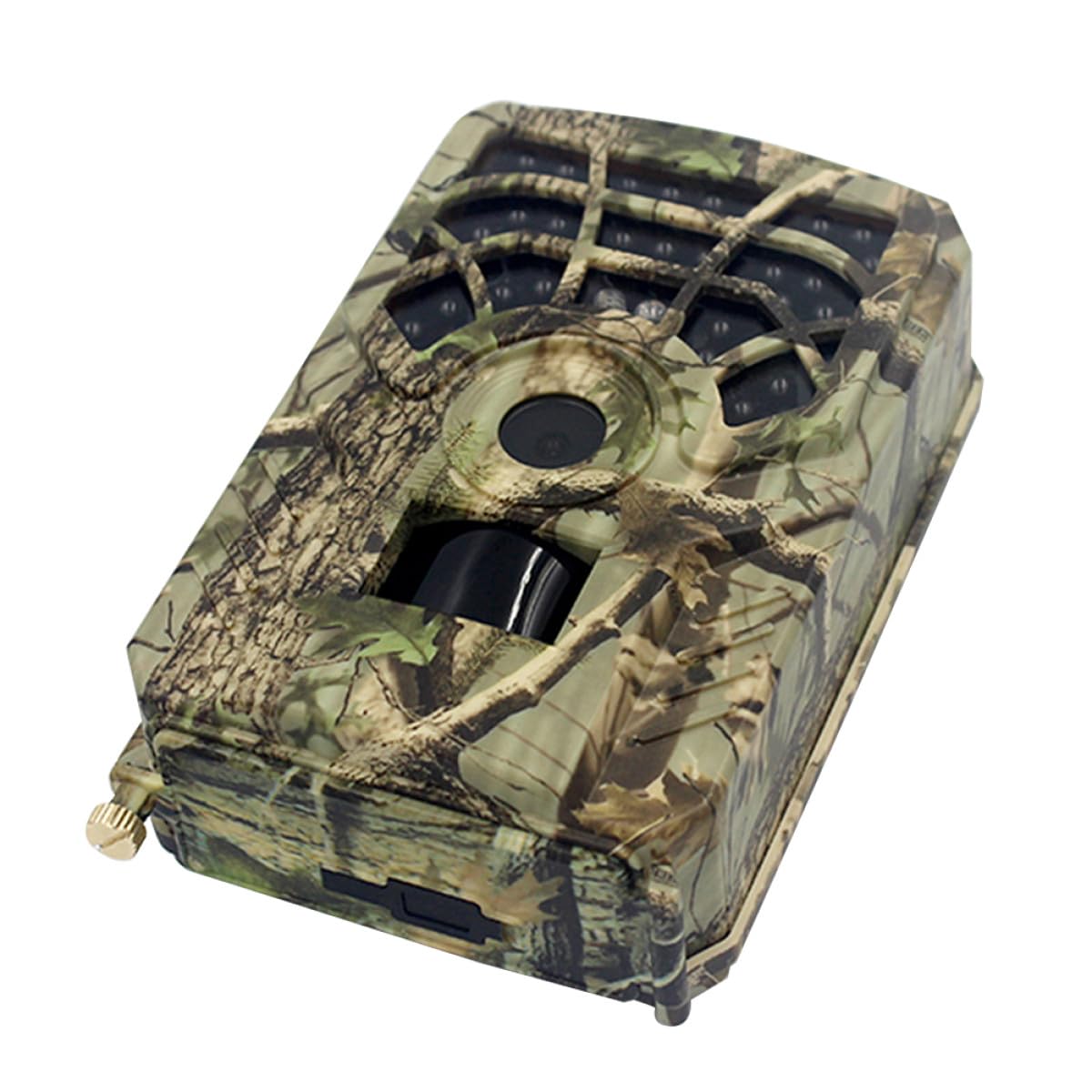 Caméra de Chasse Extérieure Haute Résolution 12 Mégapixels, Détection de Mouvement Infrarouge, 46 LED Noires 940 Nm, pour Surveillance et Chasse en Plein Air