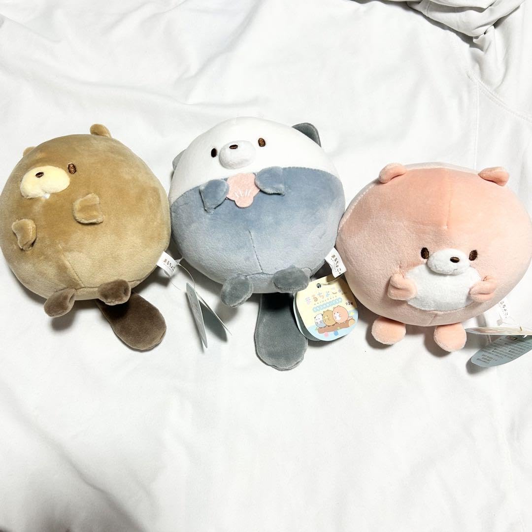 Amazon.co.jp: まるちょこ もちふわ おっきめ ぬいぐるみ 3点