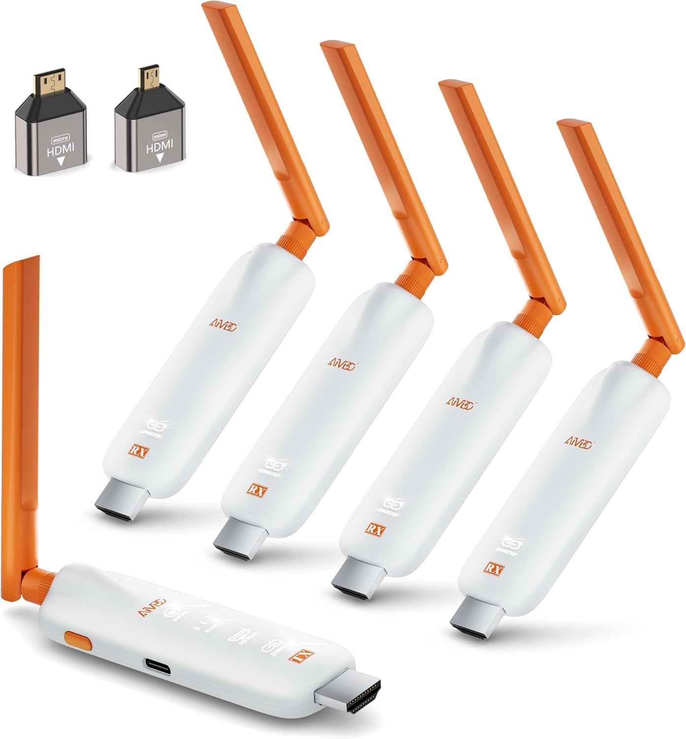 TIMBOOTECH Wireless HDMI 4 Receivers and Transmitter - streaming media players | Mubboo