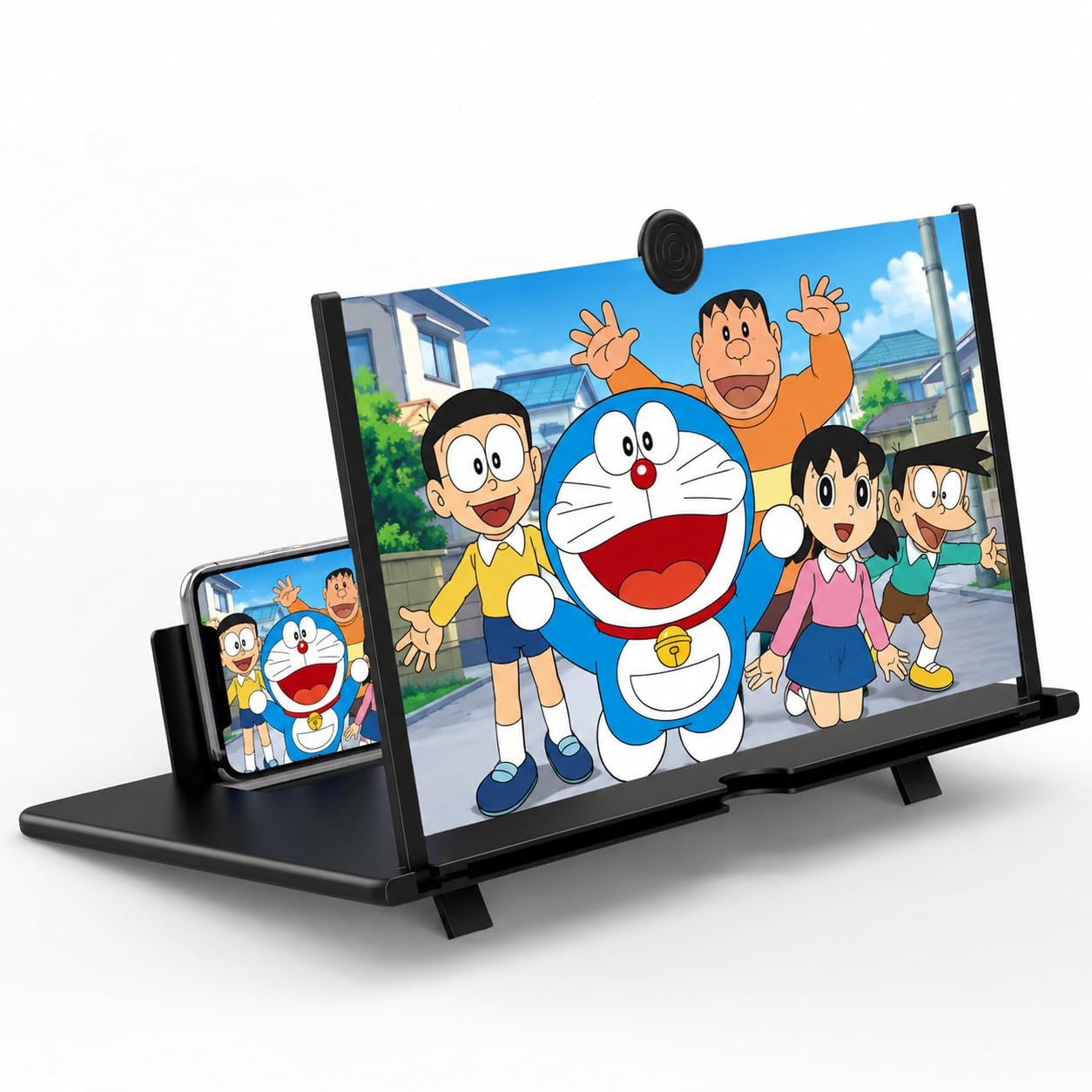 3D HD Screen Magnifier & Phone Holder – Screen Expander and Amplifier for All Smartphones with Eye Protection-image-48