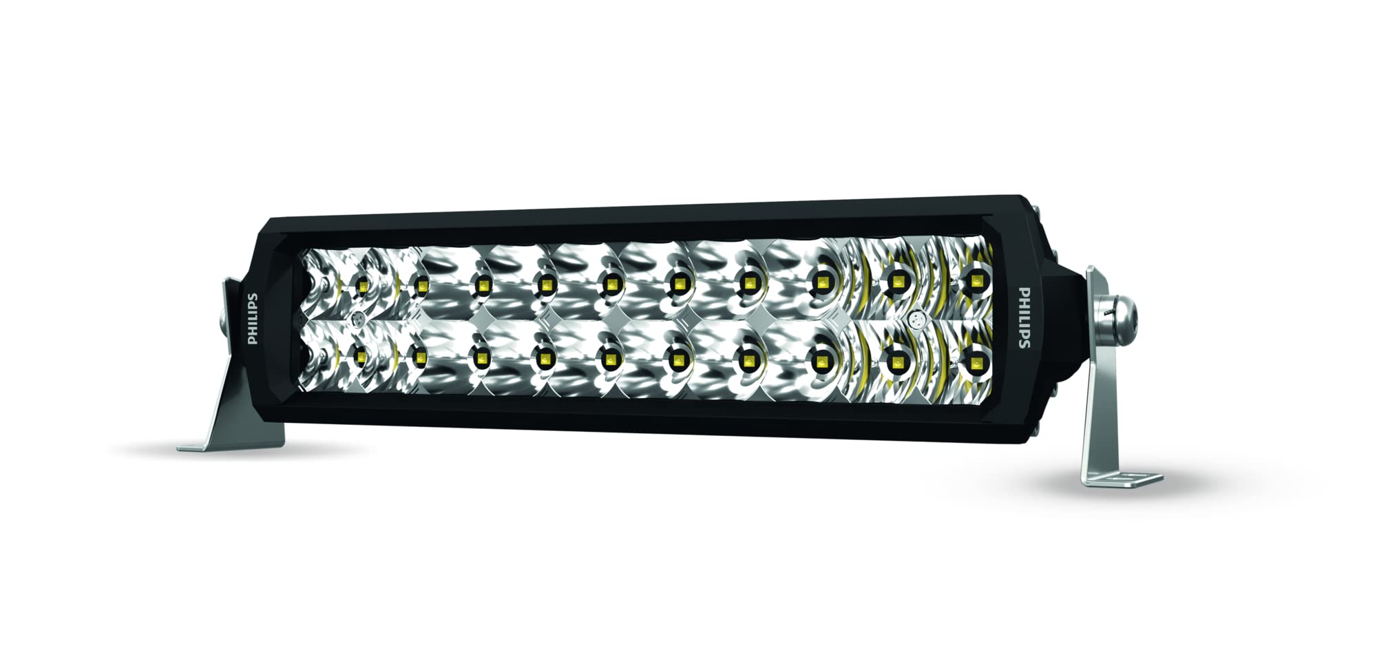Philips Ultinon Drive 5050L Luz Led Auxiliar para Luces largas, Barra de Luz Led de 10", 12V/24V, 3300 Lúmenes y Función Boost, Longitud de Haz de Hasta 448 Metros, Legal para Uso en Carretera