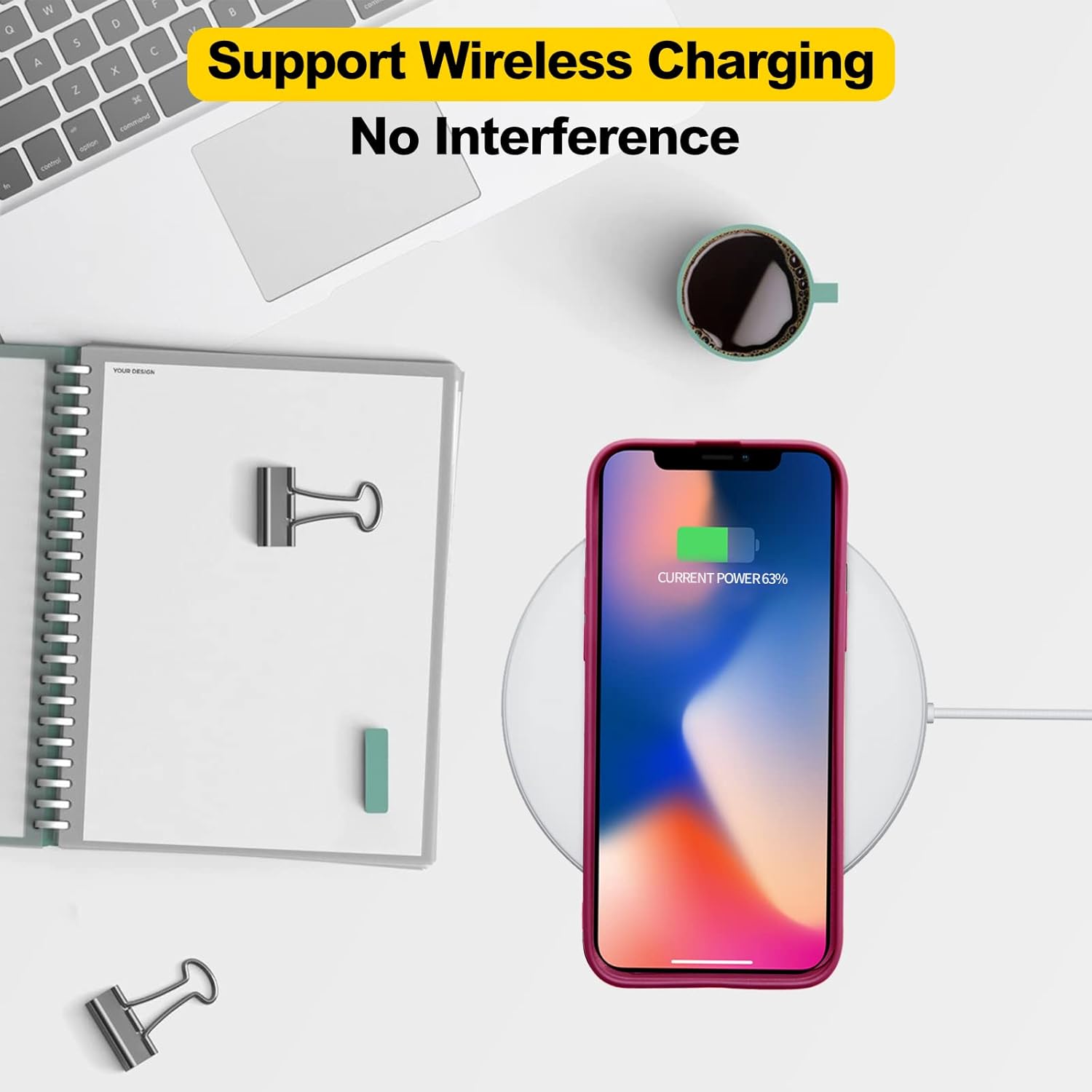 Oavii iPhone 13 Pro Max Case, Premium Liquid Silicone Shockproof, Full Body Protective Phone Case with Soft Anti-Scratch Microfiber Lining, 6.7 inch(2021), Red : Cell Phones & Accessories