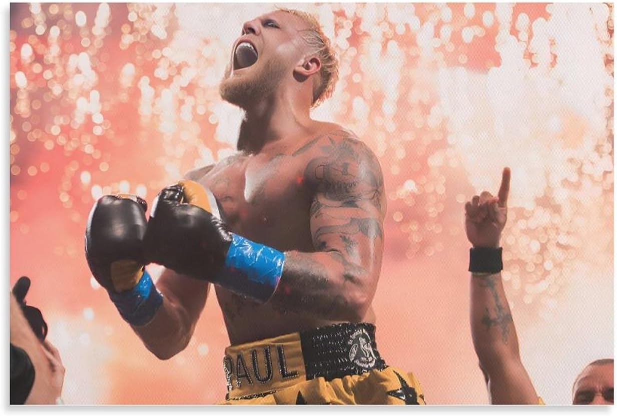 Poster Jake Paul Art Athletes Room Aesthetic Poster Print