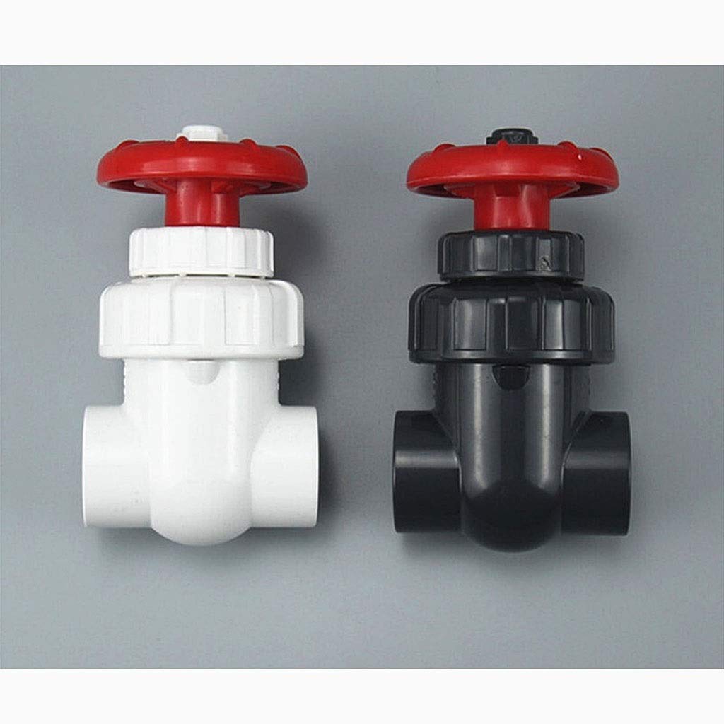 Rückschlagventil PVC-Rohr, UPVC-Absperrventil 20-63 mm, Mehrfarbig, for Gartenbewässerung und Aquarium(Dark Gray,Inner Dia50mm(DN40))