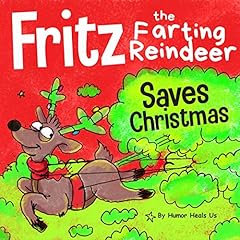 Couverture de Fritz the Farting Reindeer Saves Christmas
