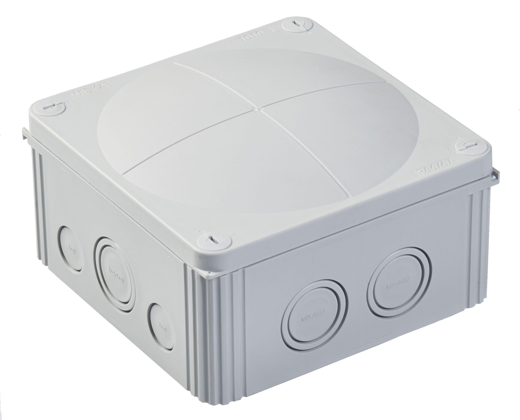 Wiska Combi 1010 Pvc Adaptable Box Grey Ip66 from B&Q