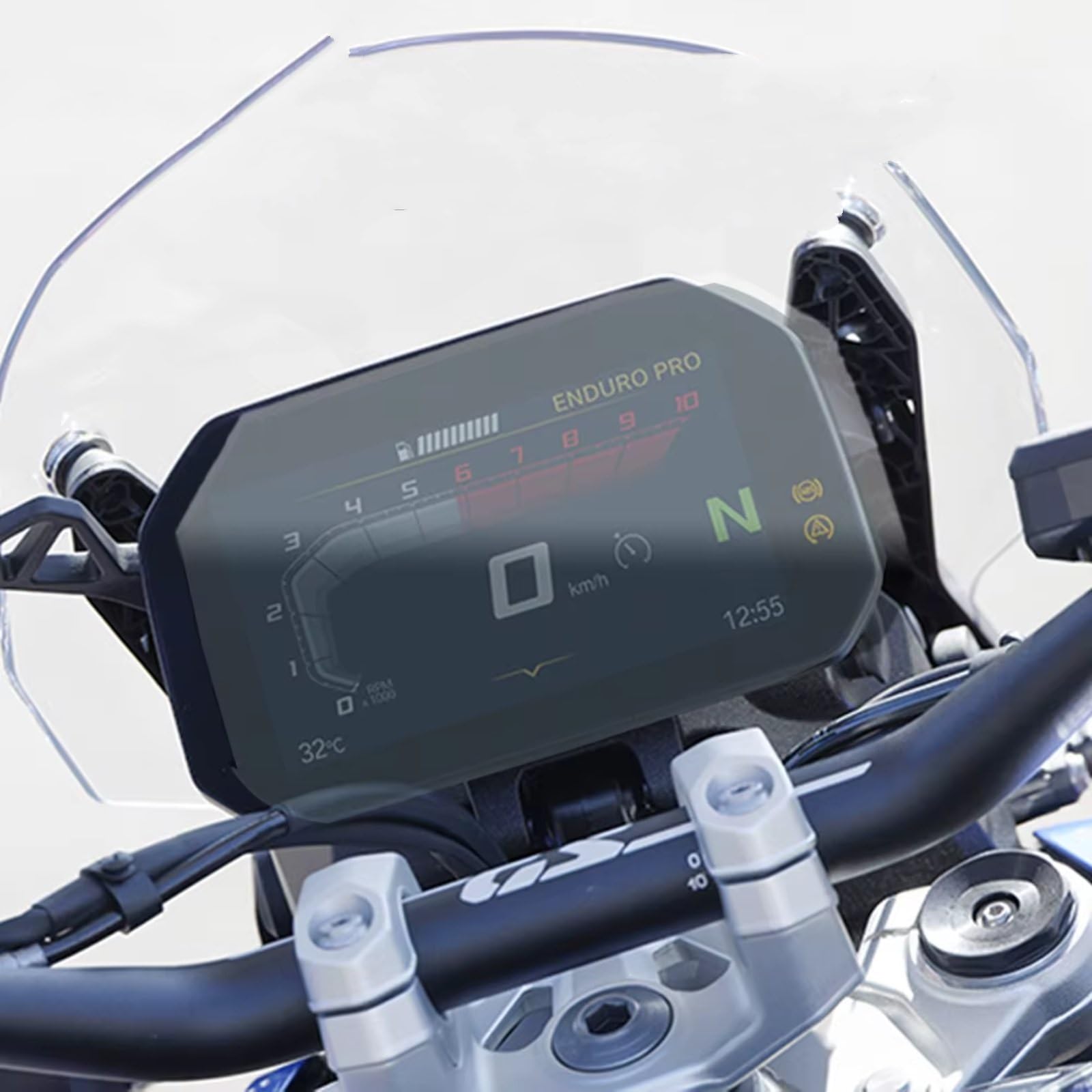 Motorrad Tacho Schutzglas Kompatibel Mit Für R1300GS Für Abenteuer 2024–2026 Motorrad-Kratzer-Cluster-Bildschirm Armaturenbrett-Schutz Instrumentenfolie(2 set)